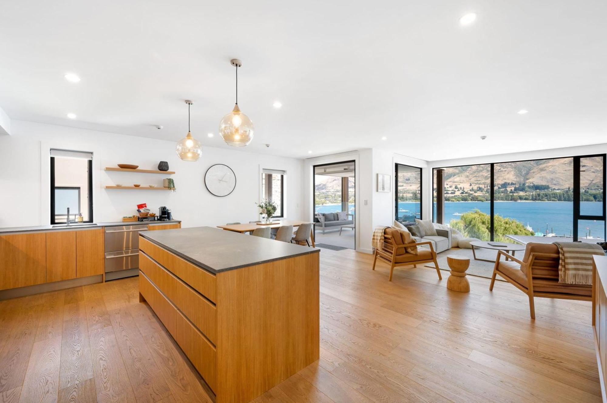 Lakeside Luxury 2 Bedroom Apartment Wanaka Extérieur photo